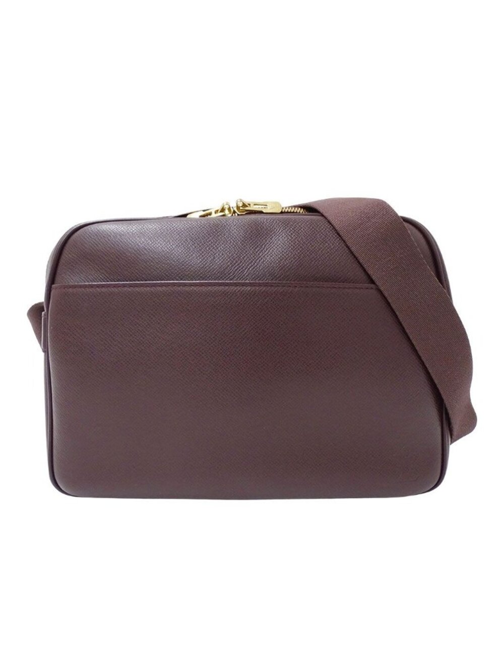 Louis Vuitton Shoulder Bag Taiga Reporter PM Bordeaux